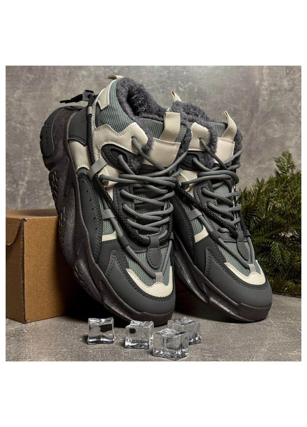 Сірі Зимовий кросівки чоловічі зимові Stilli