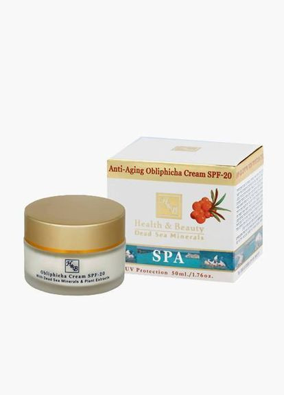 Health & Beauty Крем для лица с облепиховым маслом для предотвращения старения Obliphicha Cream, 50 мл — Крем, Израиль (300288962)