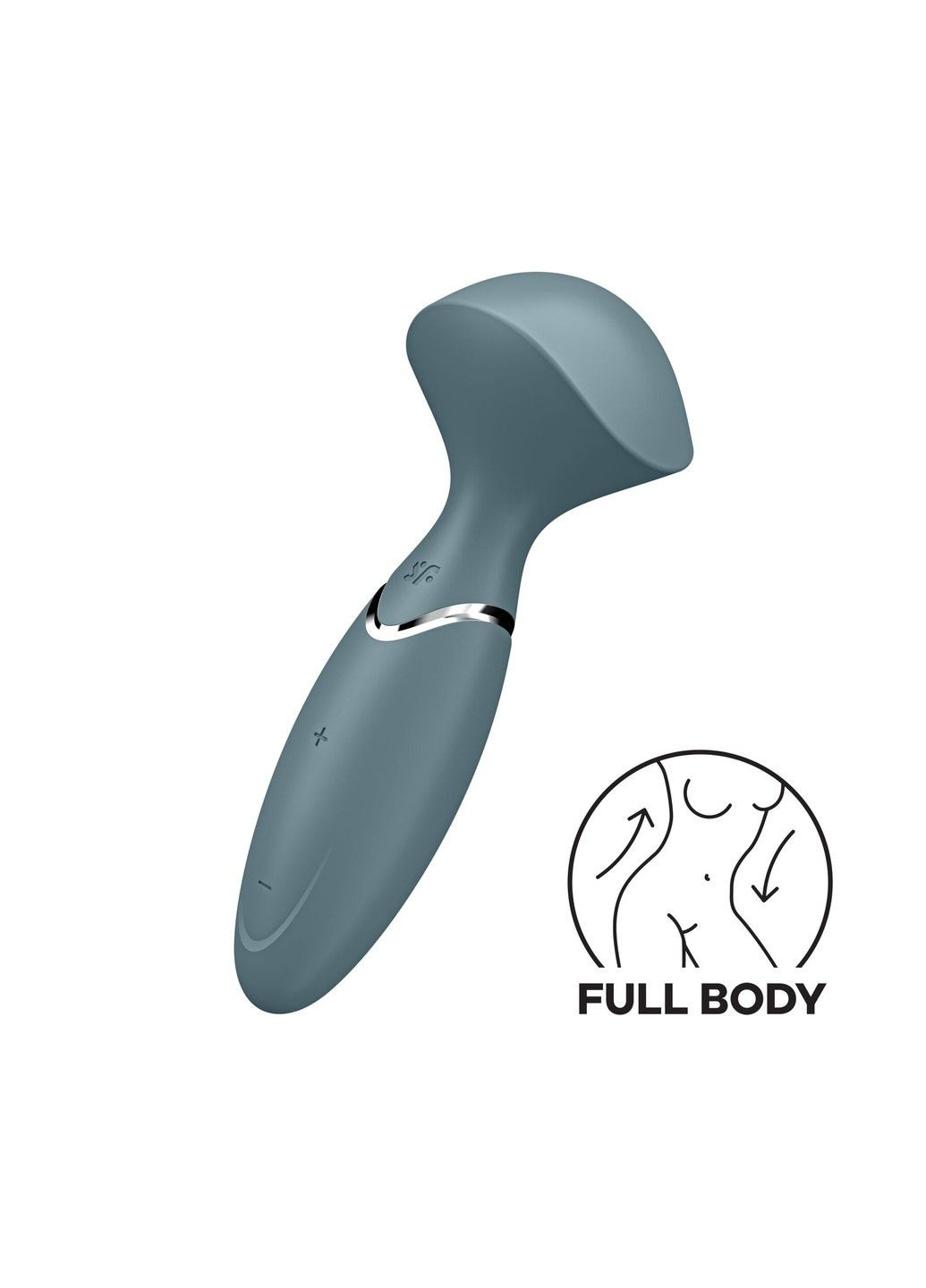 Вібромасажер Mini Wand-er Grey Satisfyer (316252856)