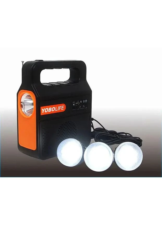 Портативна сонячна автономна система YOBOLIFE Solar Digital Kit 25 годин Esonstyle (394129717)