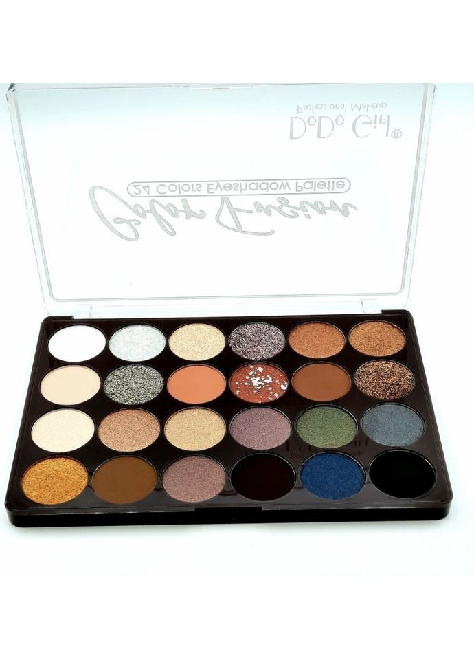 Тіні для повік DoDo Girl Color Fusion, 24 відтінки Plus-plus (352752117)