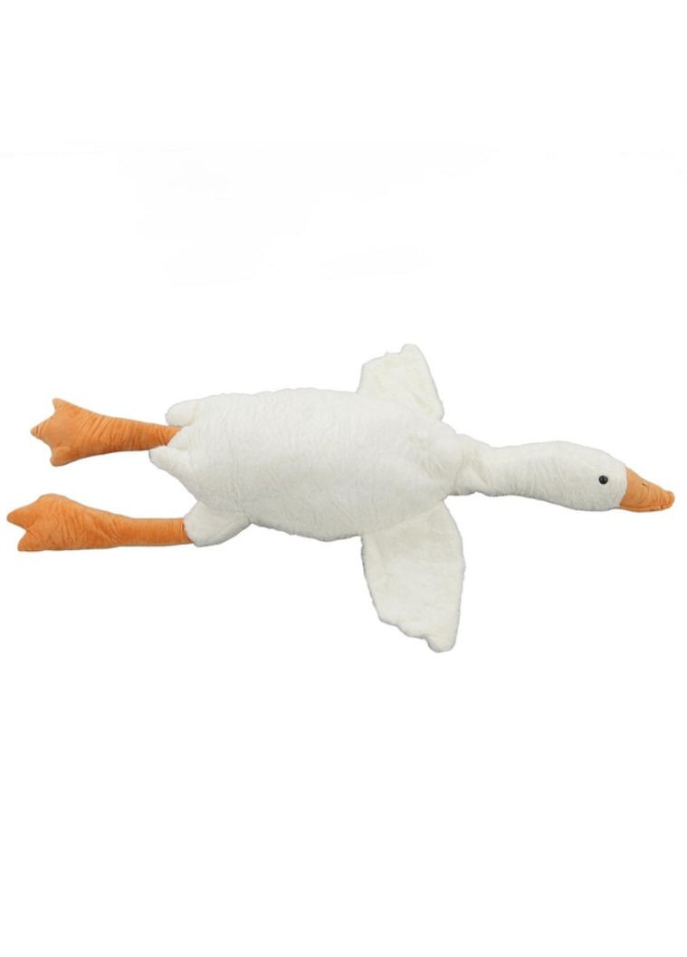 М'яка плюшева іграшка-обіймашка Гусак для сну та обіймання 110см White No Brand (351485677)