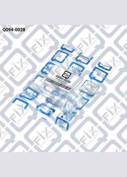 Направительная суппорта заднего Q094-0028 Toyota Ленд Крузер Прадо, Toyota Ленд Крузер 200, Lexus LX 2007-н.ч. OEM 47715-43010 Q-FIX (345741661)