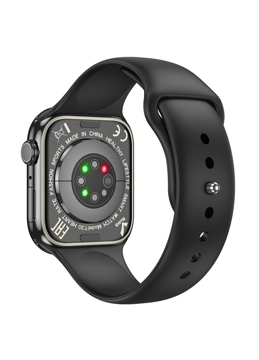 Смарт-годинник Smart sports watch(call version) Black (6942007648950) Hoco Y30 (357471942)