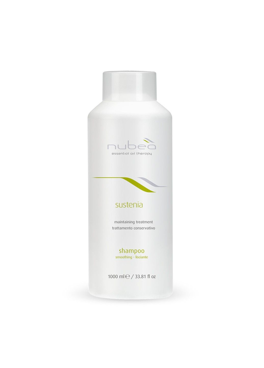 Розгладжуючий шампунь для волосся Sustenia Smoothing Shampoo 1000 мл Nubea (331144987)