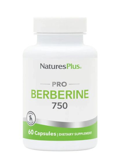 Берберін NaturesPlus Berberine 750 мг 60 капс Natures Plus (359459600)