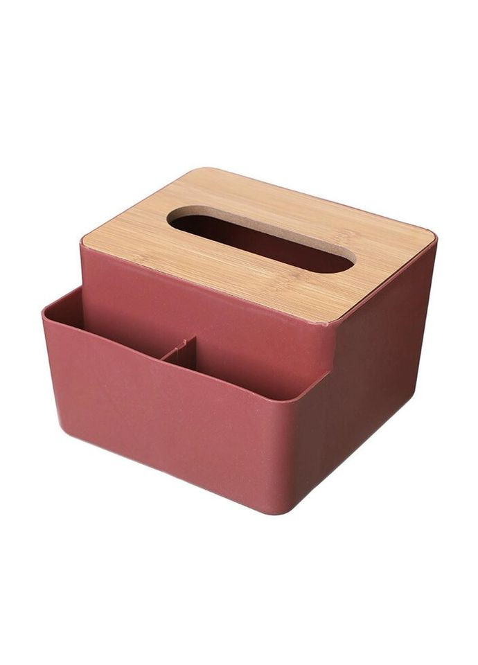 Диспенсер для салфеток 10773 15.5х10х16 см розовый No Brand (335883362)