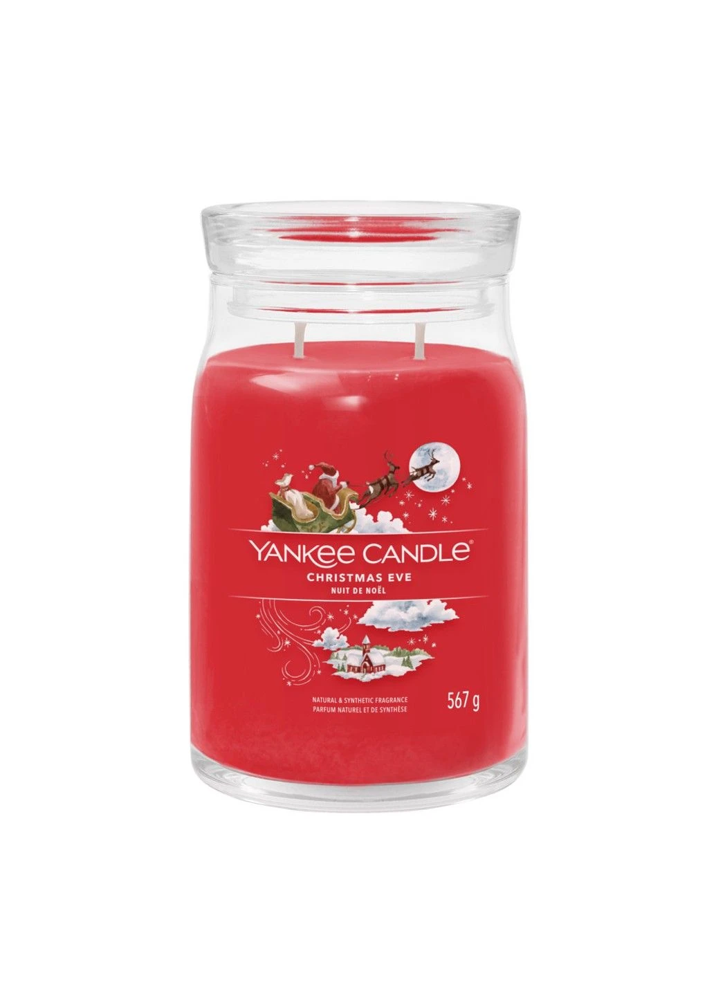 Ароматична свічка Christmas Eve Large Yankee Candle (280916890)