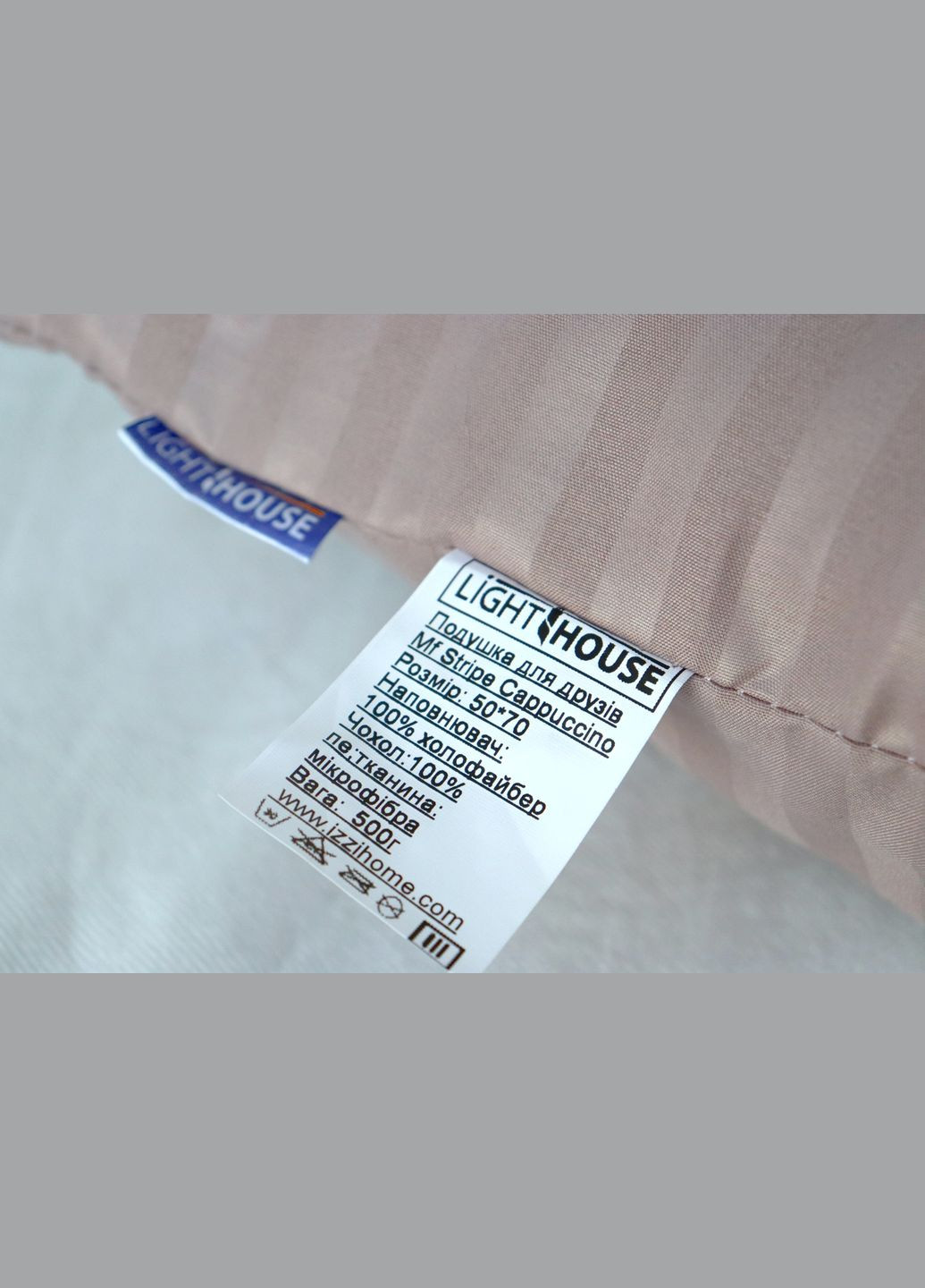 Подушка Для Друзей Mf Stripe Cappuccino 50*70 Lighthouse (303323465)