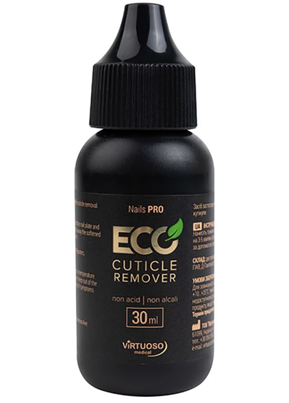 Ремувер для кутикулы Eco Cuticle Remover, 30 мл Virtuoso (356673631)