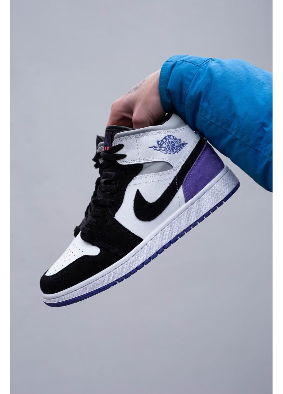 КРОСІВКИ ЖІНОЧІ NIKE AIR JORDAN 1 RETRO HIGH FLEECE НАЙК АІР ДЖОРДАН No Brand комбіновані демісезони (367177896)