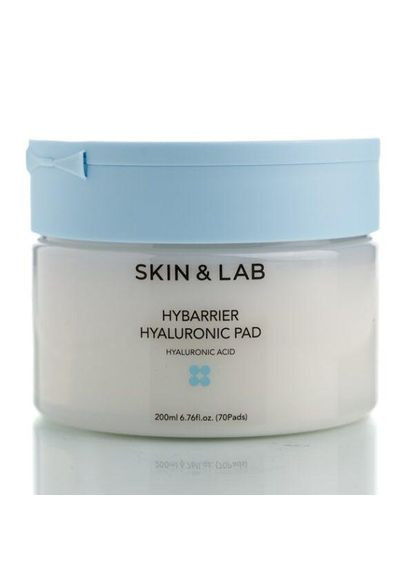 Зволожувальні педи з гіалуроновою кислотою Hybarrier Hyaluronic Pad SKIN&LAB (372595079)