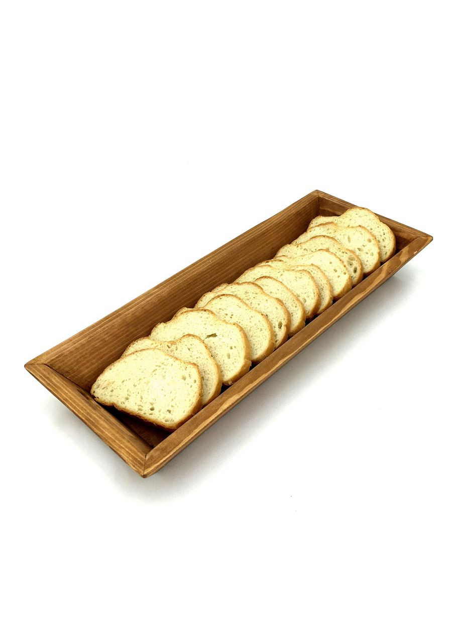 Хлібний лоток з дерева Ейфель мускат (ХЛБ-000507) No Brand (327423138)