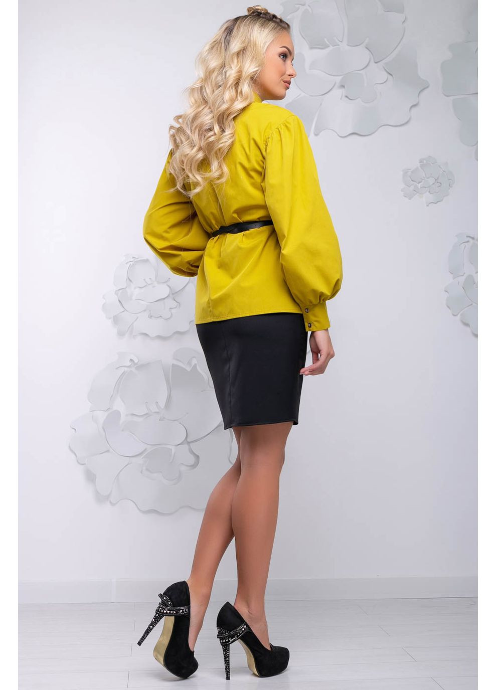 Гірчична блуза 1031.2725 Seventeen