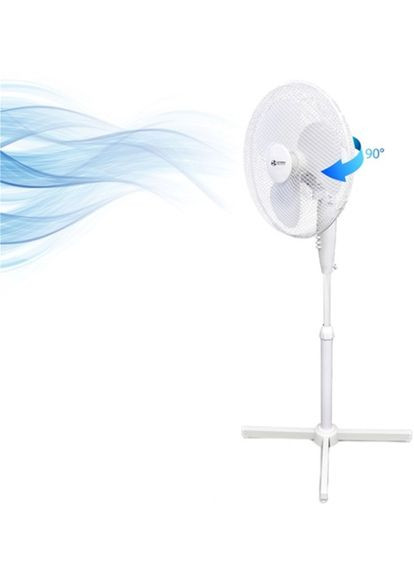 Вентилятор напольный Hurricane EHF001WW 50 Вт белый Esperanza (364766830)