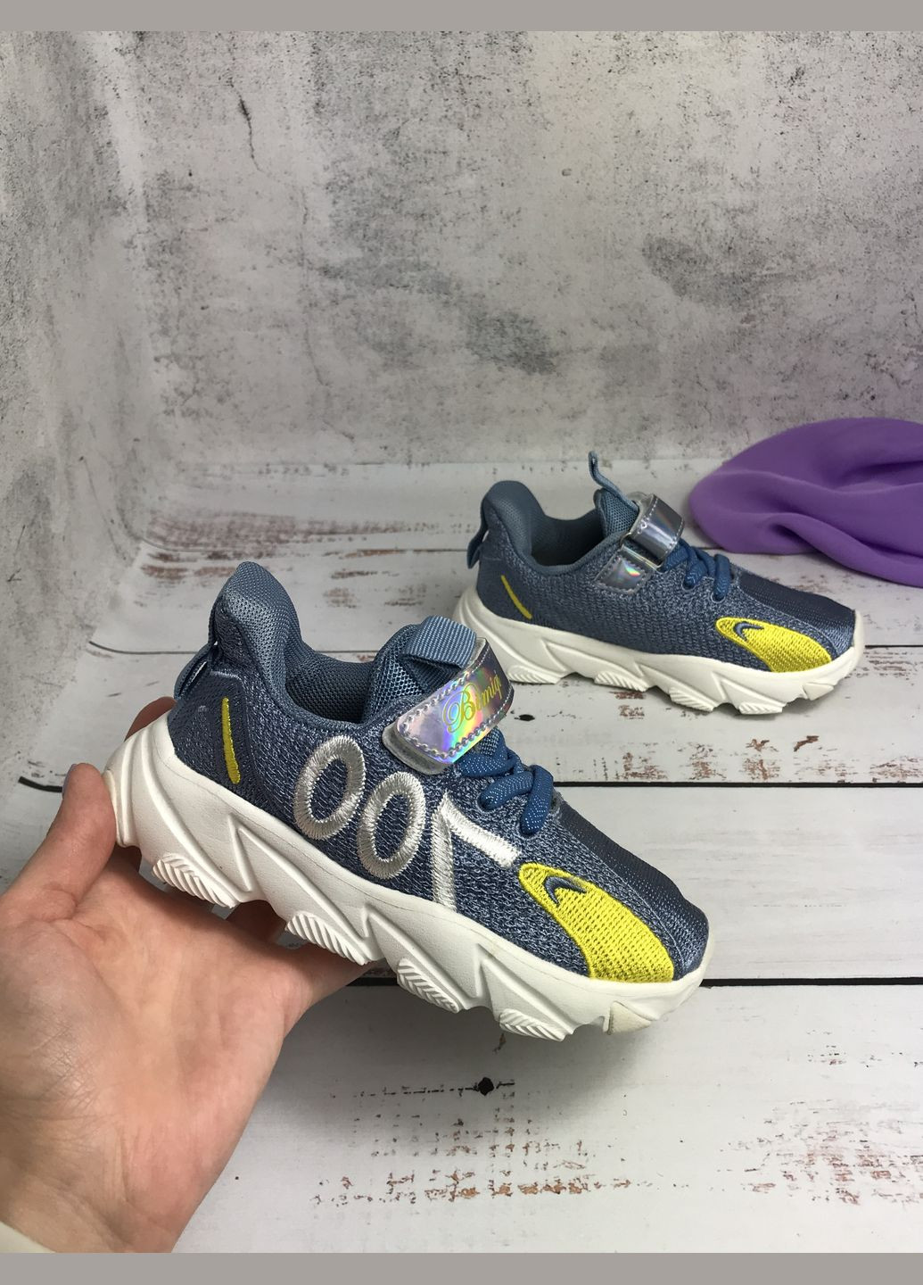 Комбіновані всесезонні кросівки дитячі різнобарвний (719) FZD