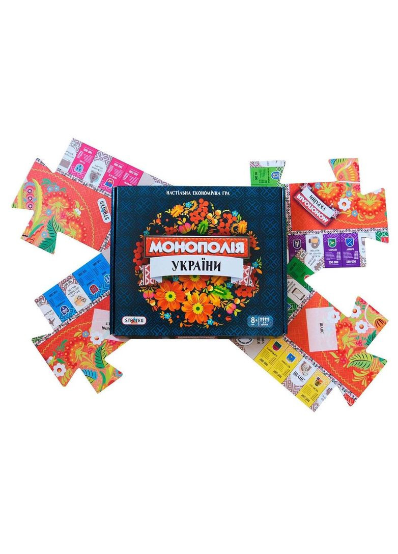 Настольная игра Монополия Украина (7008) Strateg (316653517)