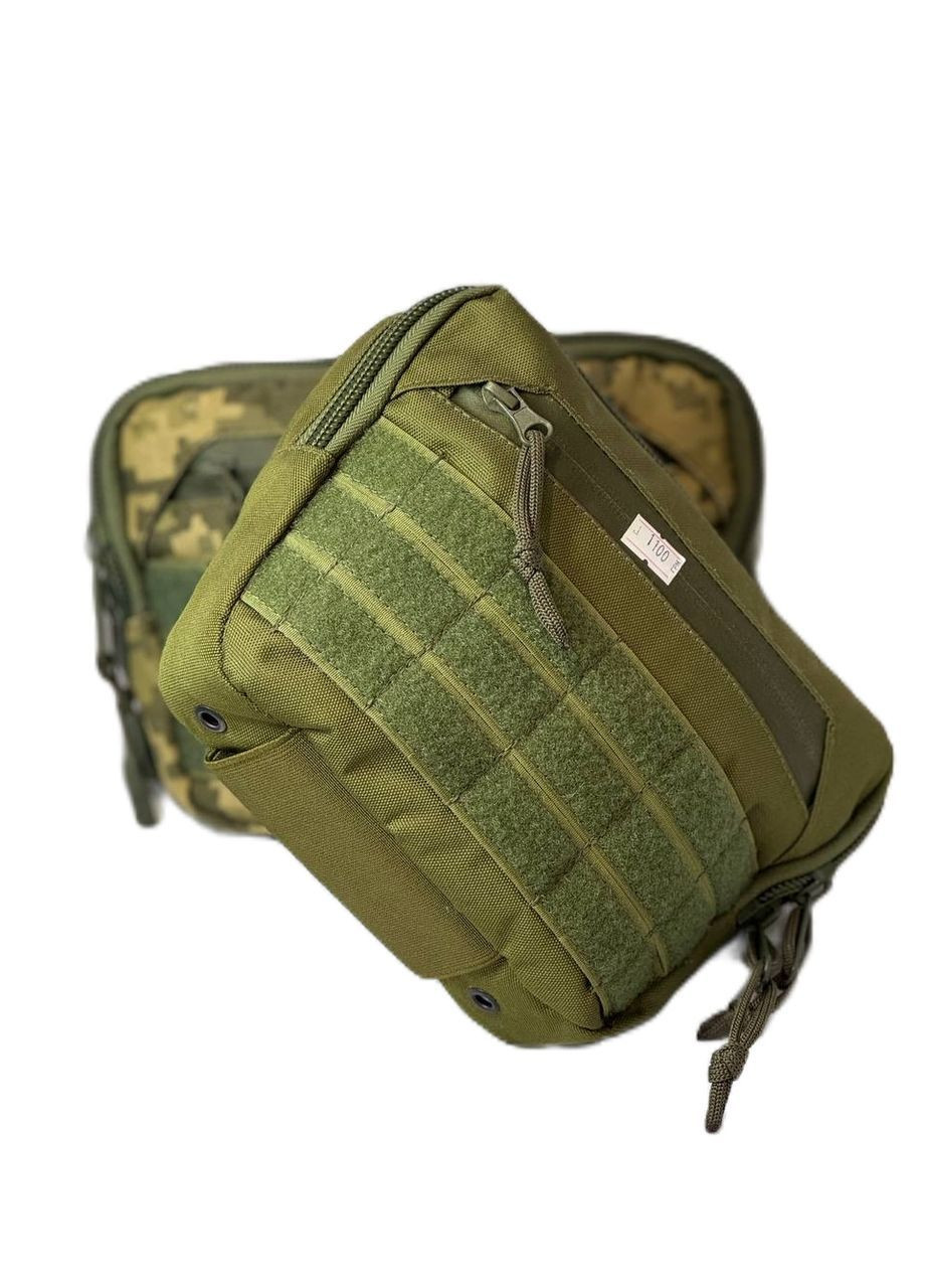 Тактическая сумка небольшого размера (светло-оливковая) No Brand (365820165)