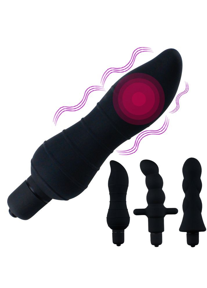 Анальне пробка Comfort-PRO з вібрацією анальний вібратор (10 швидкостей) Focus (303883719)