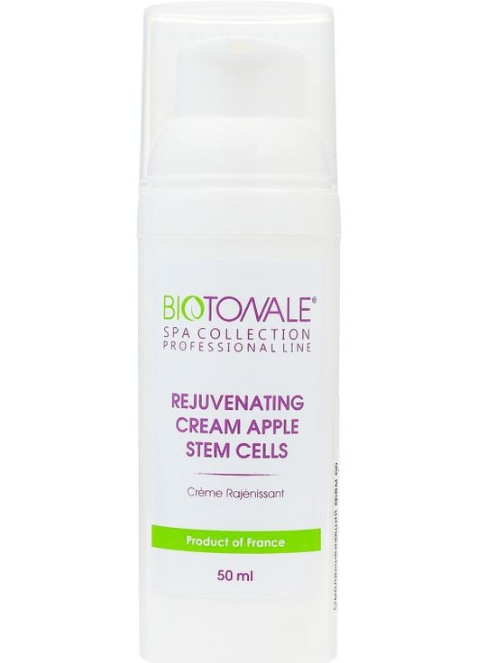 Омолоджувальний крем зі стовбуровими клітинами яблук Rejuvenating Cream Apple Stem Cells 50ml (588927-41611) Biotonale (368645592)