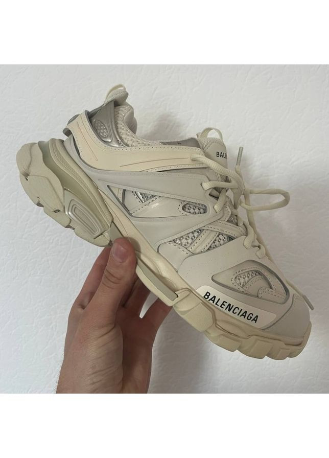 Кросівки жіночі Balenciaga Track 3.0 Beige Premium | Баленсіага Трак 3.0 бежеві No Brand бежеві демісезони (350613817)