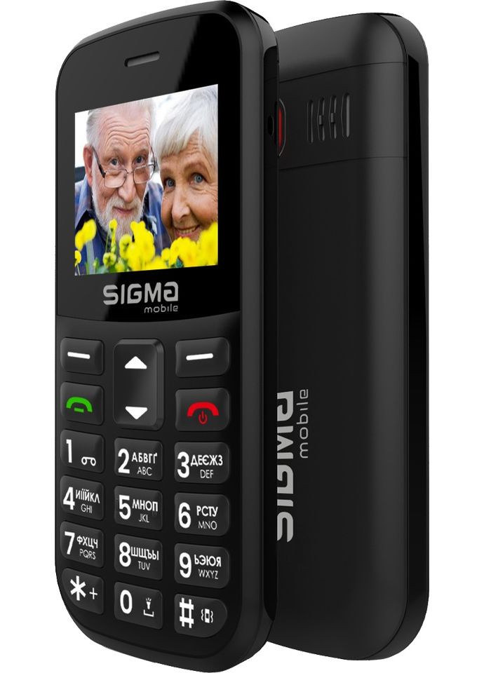 Телефон Comfort 50 Easy Black Sigma (360423702)