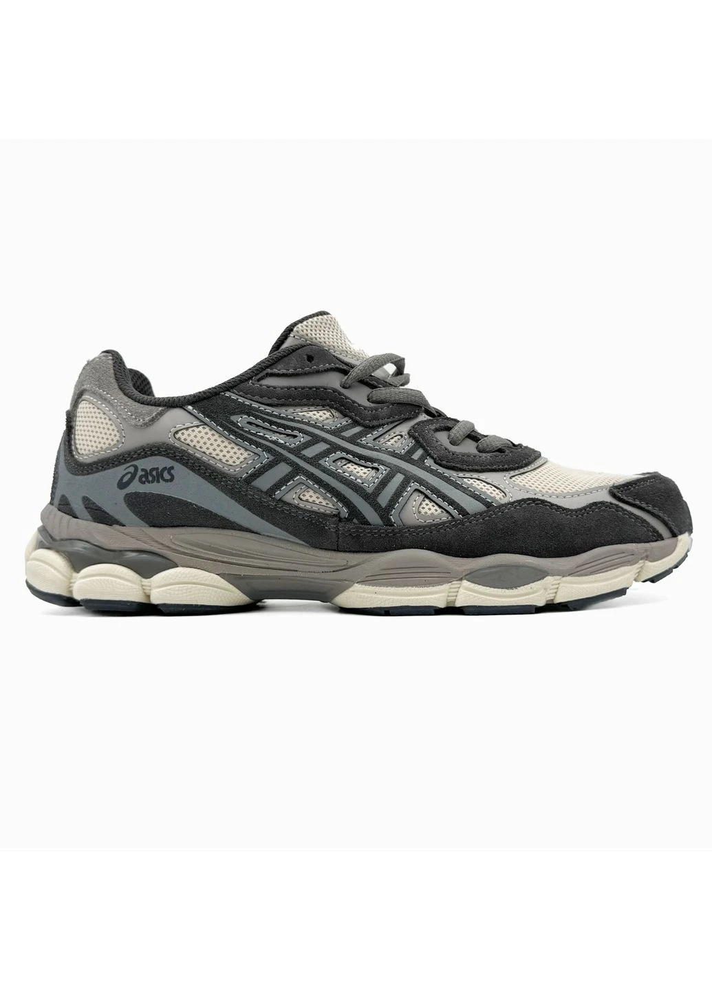 Бежеві літні кросівки asics gel-nyc beige/brown асікс гель нюк No Brand