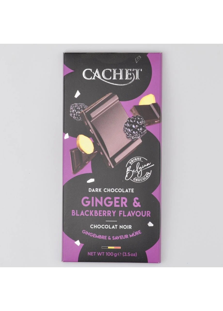 Шоколад 100г імбир & ожина Cachet (391219018)