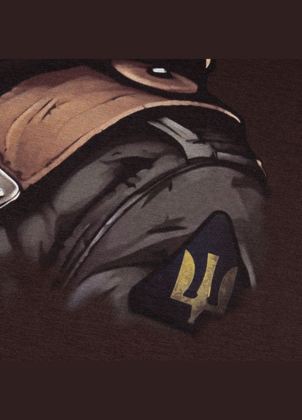 Футболка c рисунком Орёл Brown P1G (317665928)