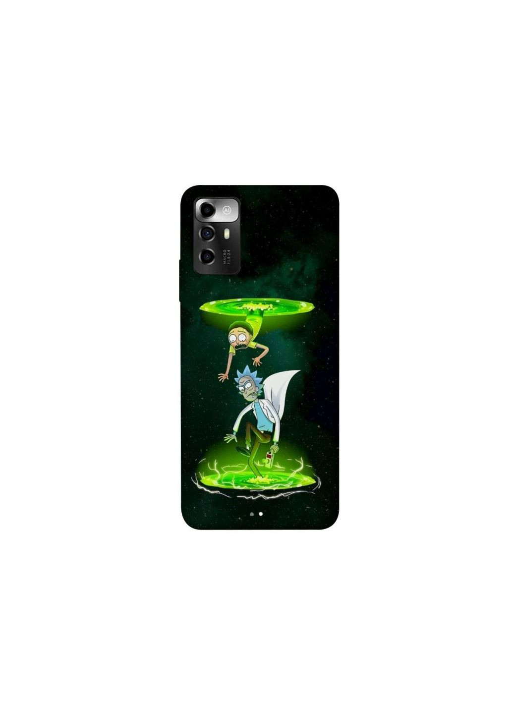Чохол на ZTE Blade A72 Rick and Morty Frontalka (354690061)