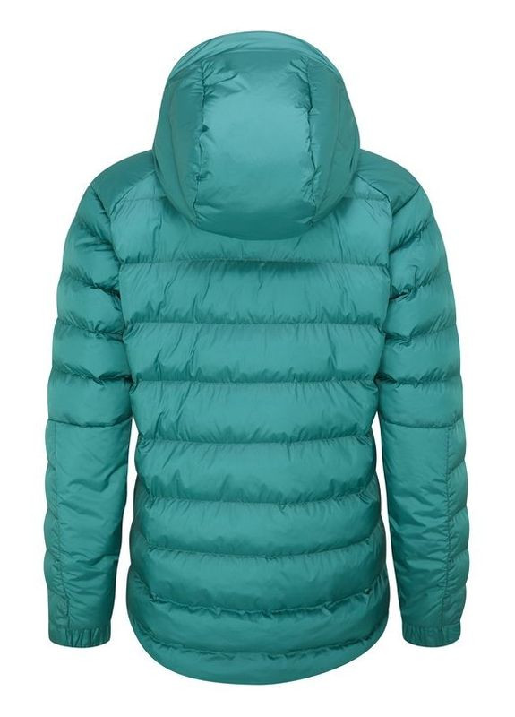 Бирюзовая зимняя куртка nebula pro jacket women Rab
