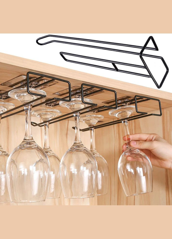 Підвісний металевий тримач для винних келихів (NR0048) NN (315885333)