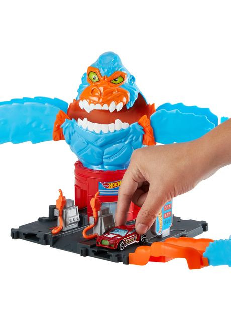 Ігровий набір Небезпечні істоти Порятунок від горили (HDR30) Hot Wheels (365653702)