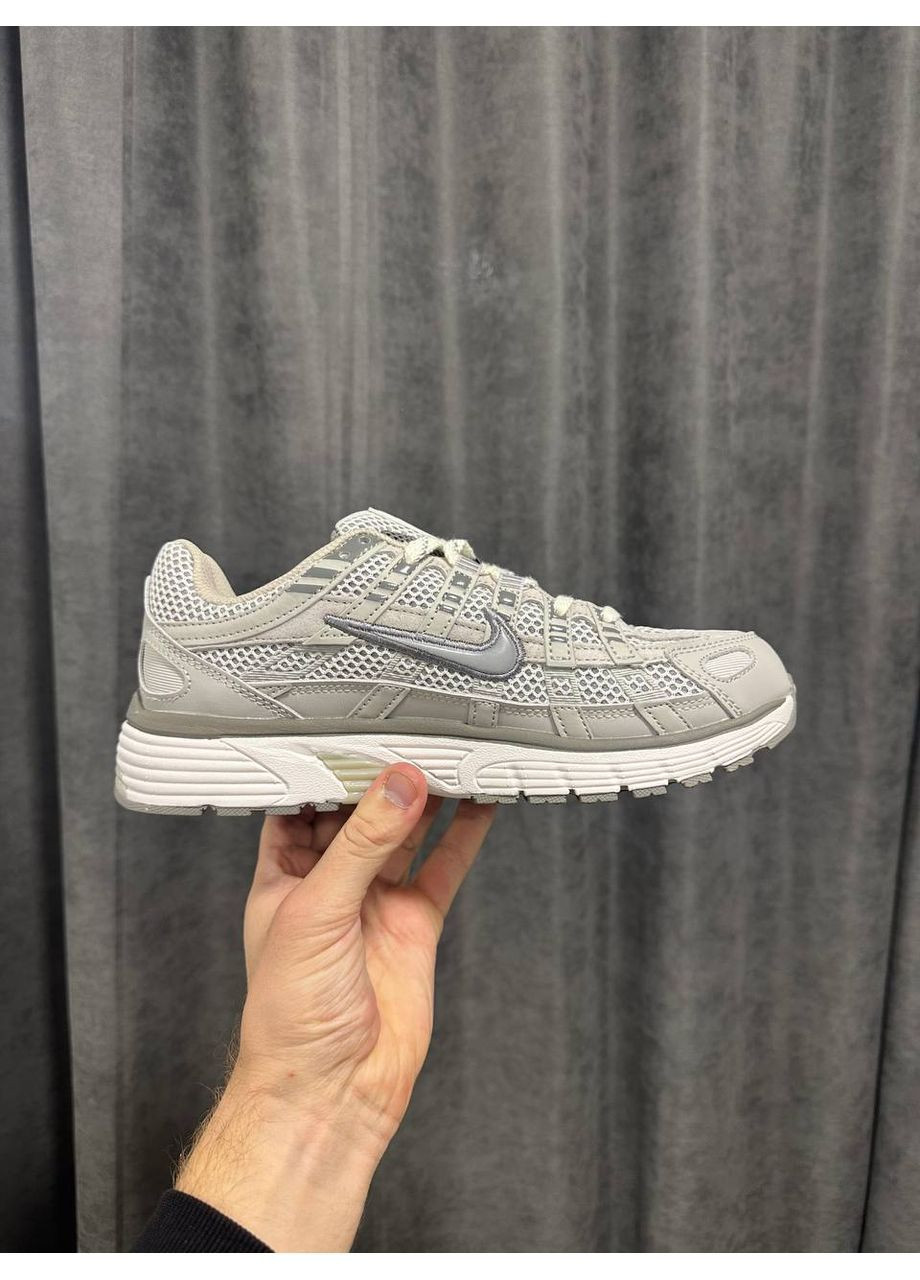 Сірі всесезонні кросівки p-6000 grey Nike