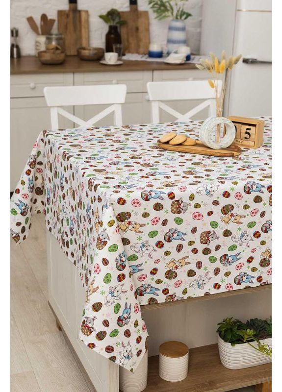 Скатертина на стіл водовідштовхувальна (великодня) (p-1071) Носи своє (368765411)