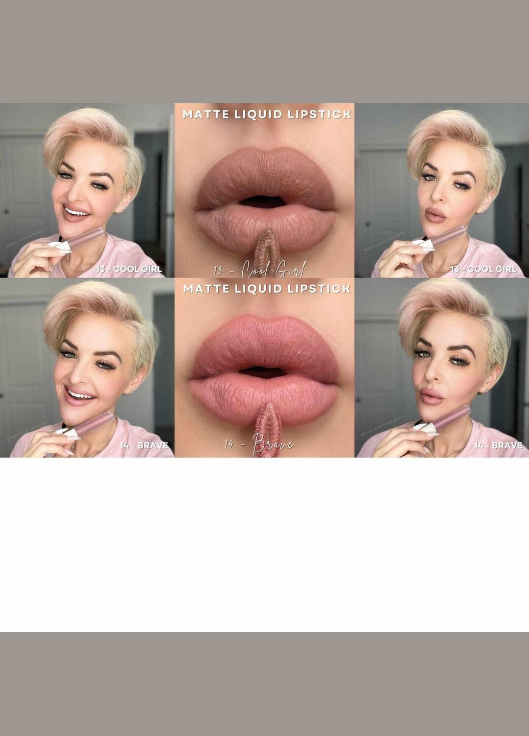 Жидкая Матовая Помада 10 Nude Essence 4 г Farmasi (295265872)