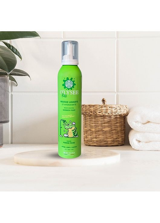 Дитяча крем-пінка для купання 3 в 1 "Apple & Pear" Whipped Shower Foam 250ml (1408308-25569179) O'lysee (368653777)