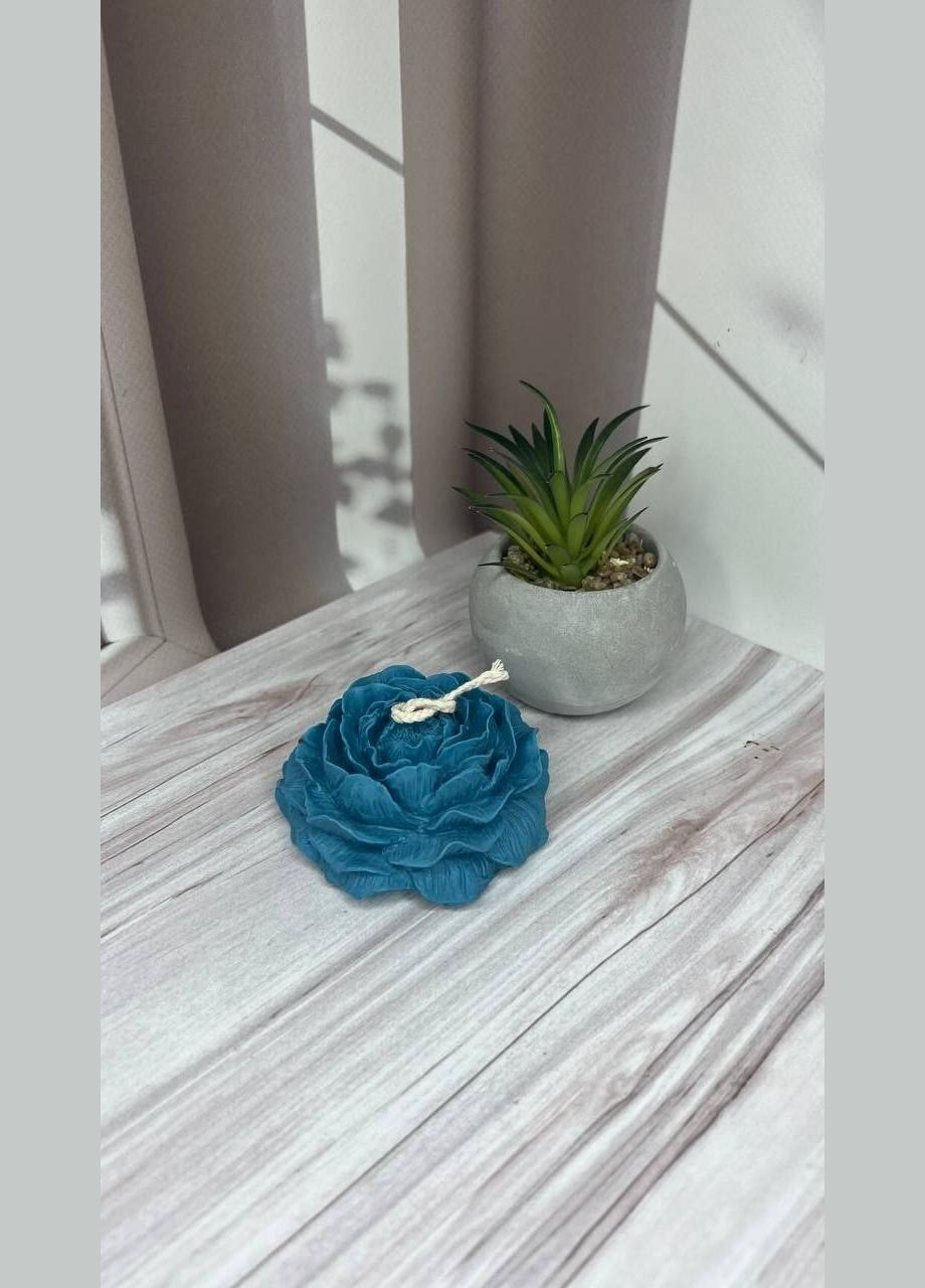 Свічка Півонія-блакитка -8,5 см DI.041.23.БЖ Difairy (273194318)