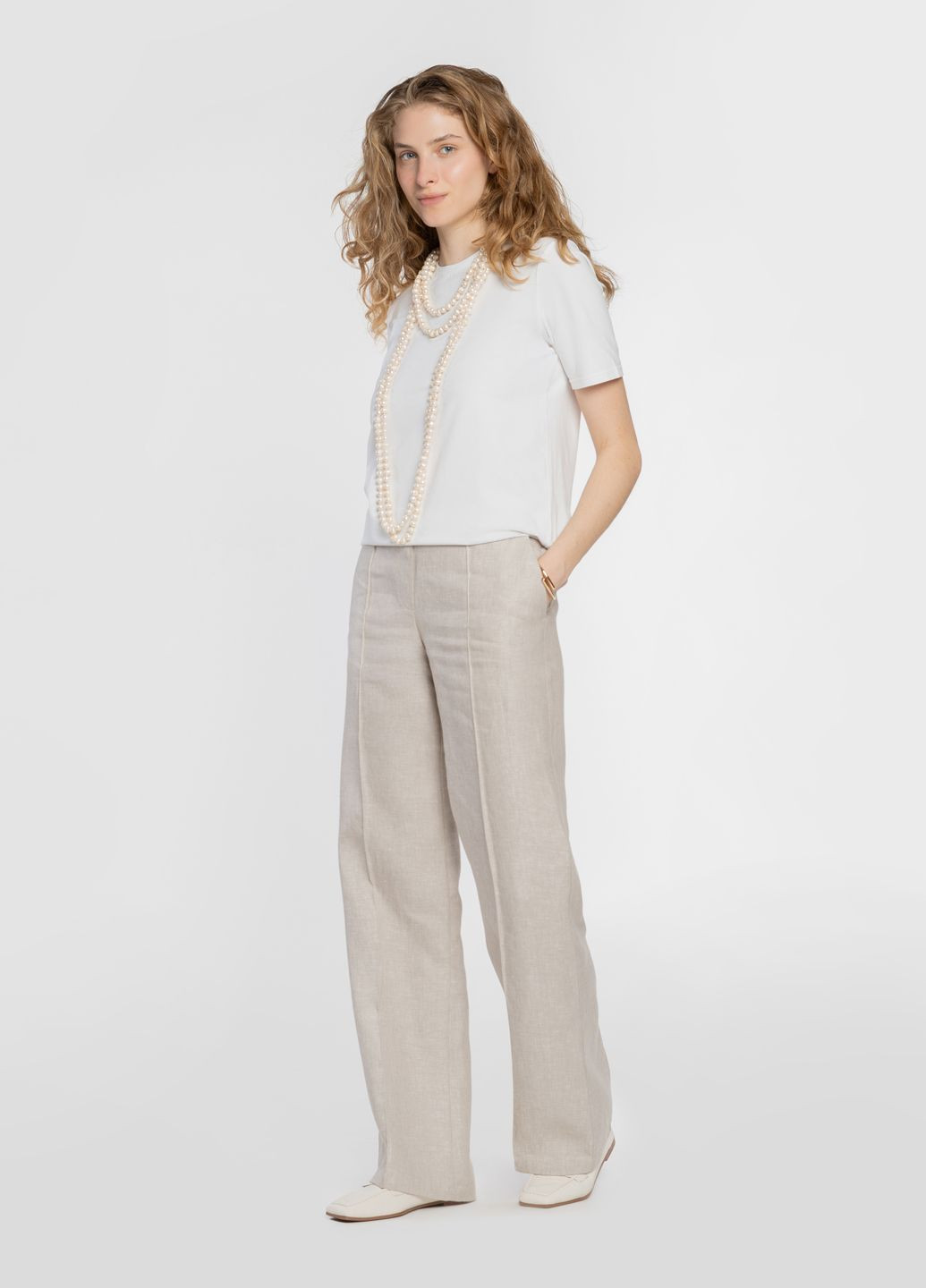 Брюки женские бежевые Arber Marion (326989375)