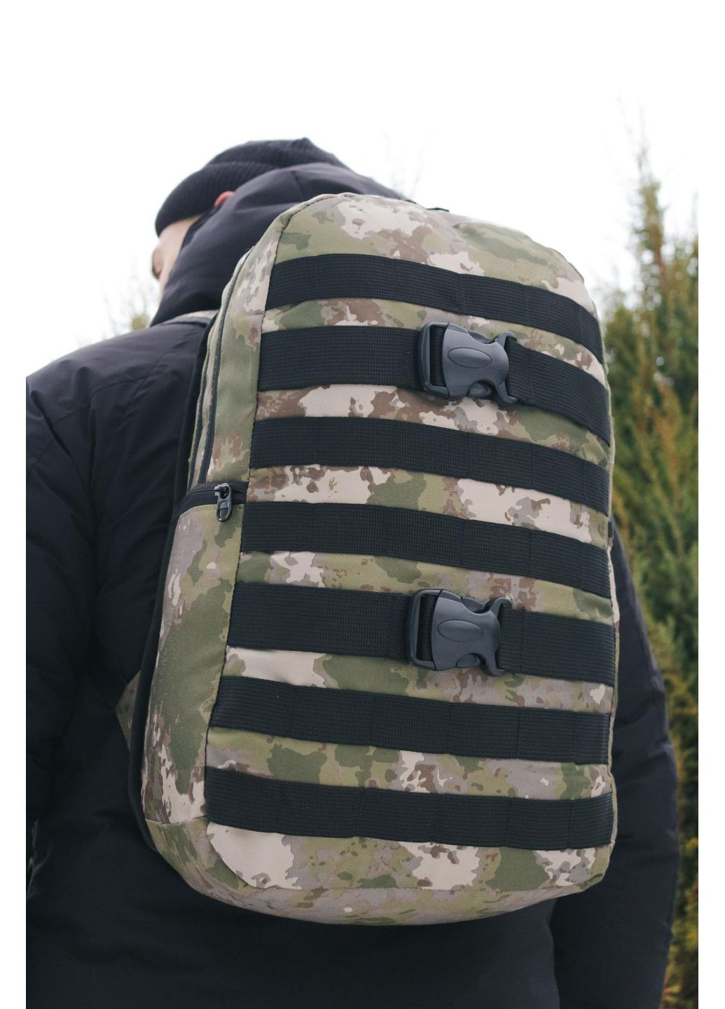 Рюкзак камуфляж Вмісткий матеріал oxford 600d No Brand (360600053)