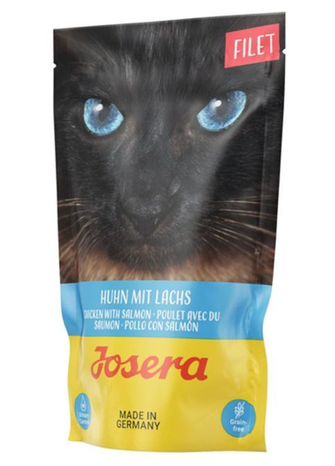 Влажный корм для котов Filet Huhn mit Lachs Филе Курица с Лососем 70 г, пауч Josera (369929598)