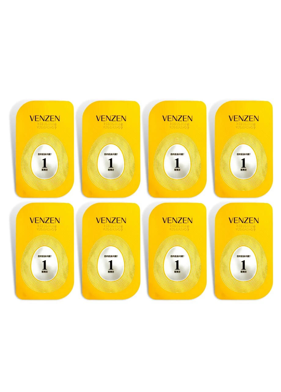 Нічна маска для обличчя Egg Collagen Peptides з яєчним екстрактом Venzen (302727717)