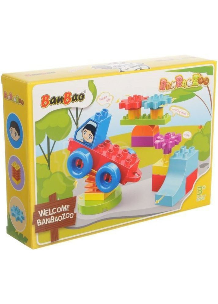 Конструктор "Большие блоки" Детская площадка (20 элм.) (9006) (BanВao) Banbao (340673613)