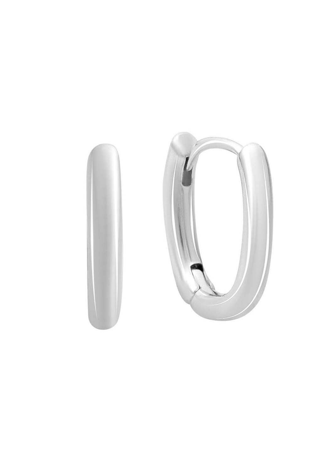 Серебряные серьги без камней (2142348) Silver Breeze (317355012)