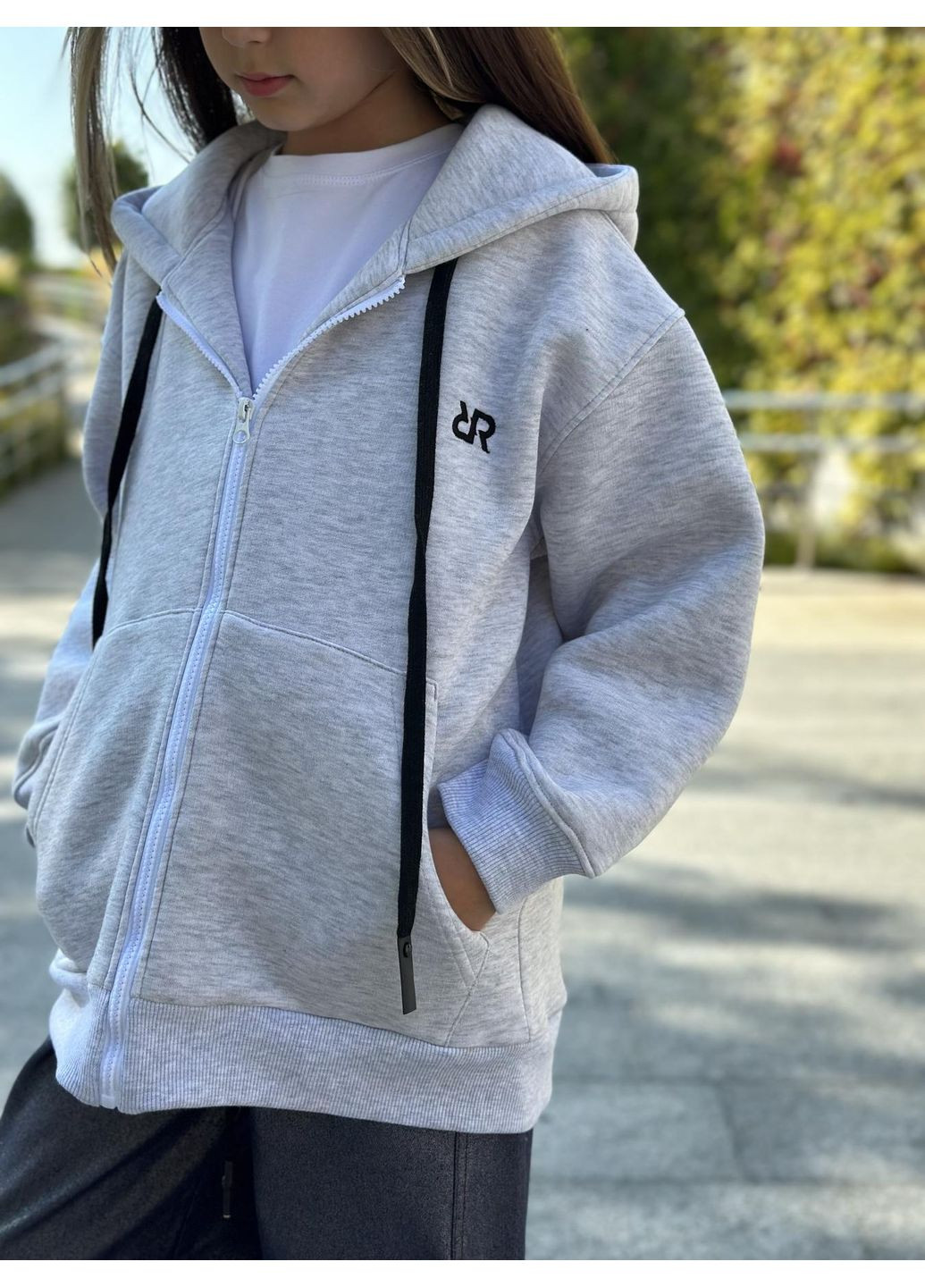 Зип худи на флисе унисекс IRmAS оверсайз (361269258)