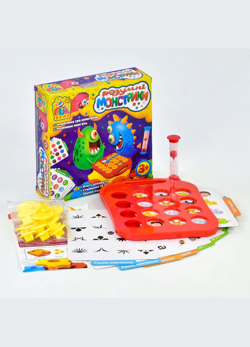 Настольная игра "Умные монстрики" 7329, в коробке 4FUN Game Club (317048948)
