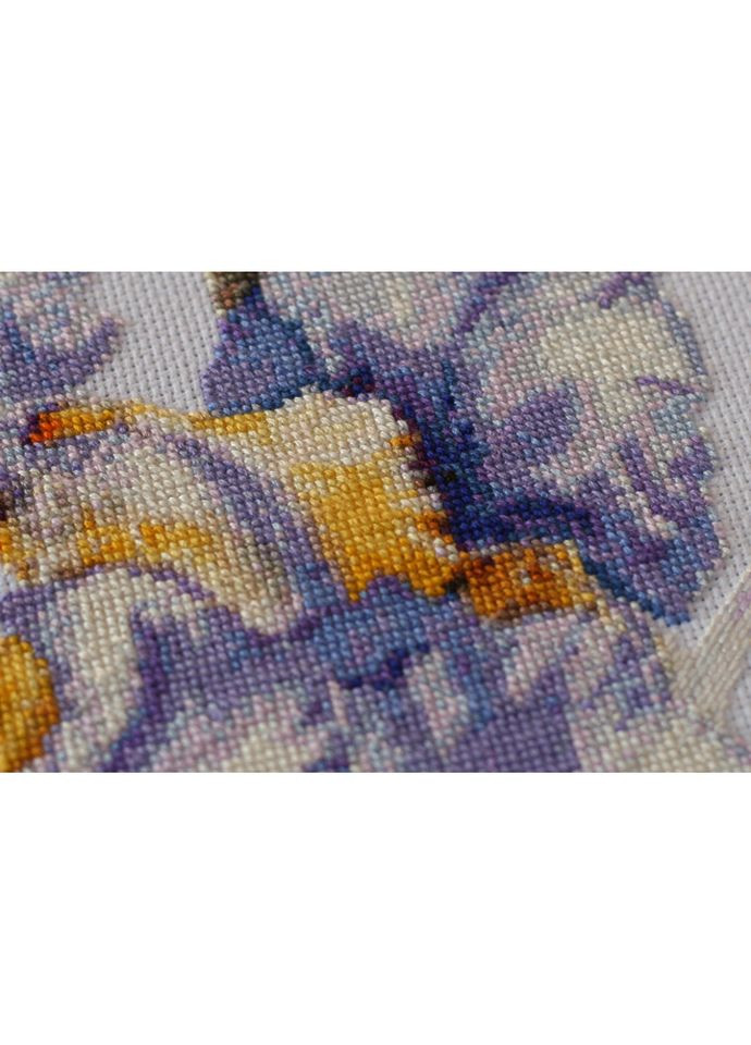 Набір для вишивання хрестиком "Іриси" AH-142 30х21 см Abris Art (305231836)