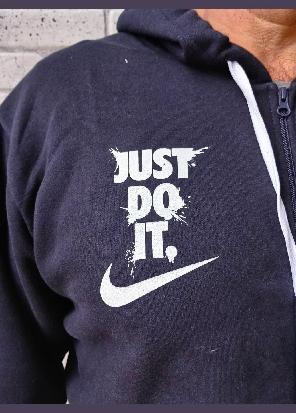 Синий зимний мужской зимний спортивный костюм большого размера теплый на флисе, батал, кофта с капюшоном и штаны, цвет синий No Brand