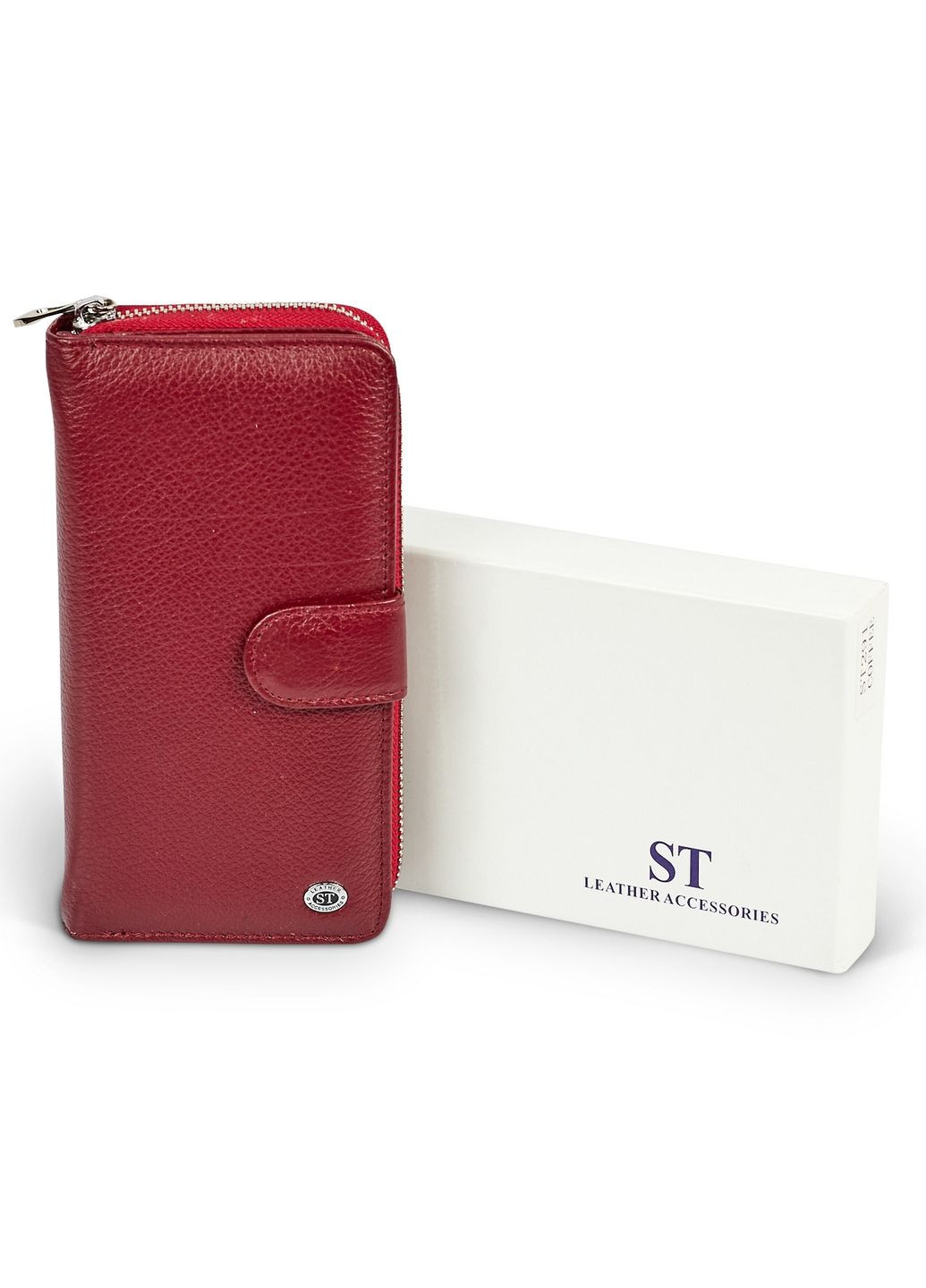Жіночий шкіряний гаманець st leather (288136206)