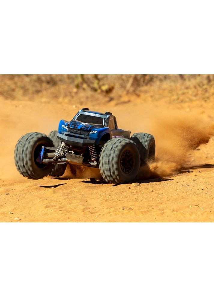 Машинка на радиоуправлении Stampede 4x4 BL-2S Brushless 1/10 RTR Monster Truck (67154-4 Blue) Traxxas (338597950)